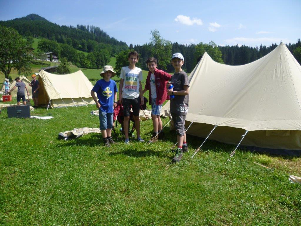Zeltlagerplatz Leitenmühle in Werfenweng