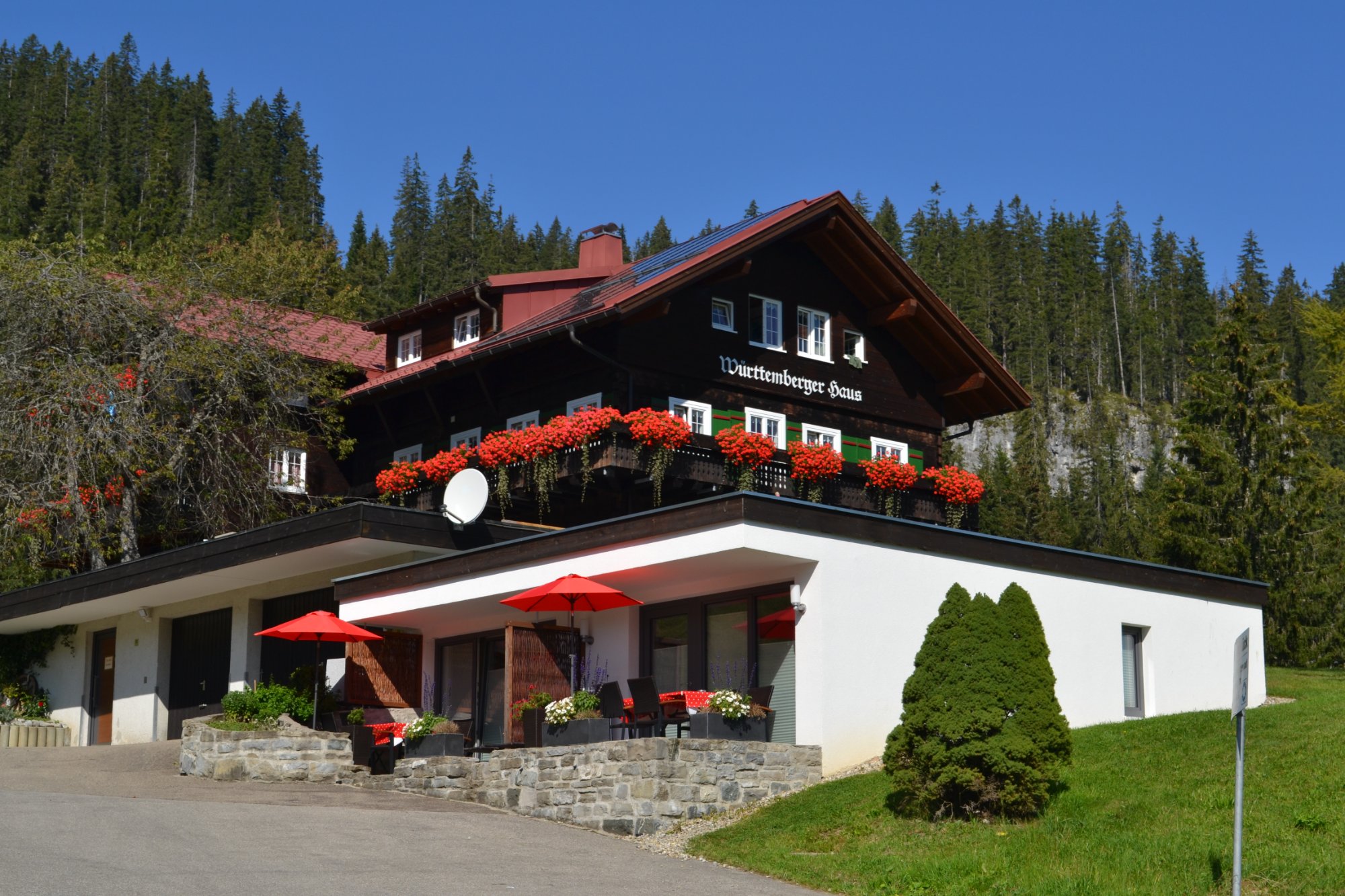 Württemberger Haus in Hirschegg, Vorarlberg