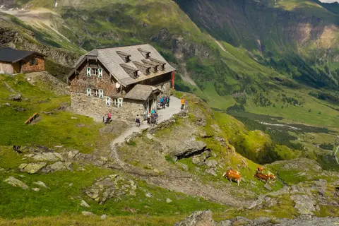 Naturfreunde Schutzhaus Neubau in Rauris