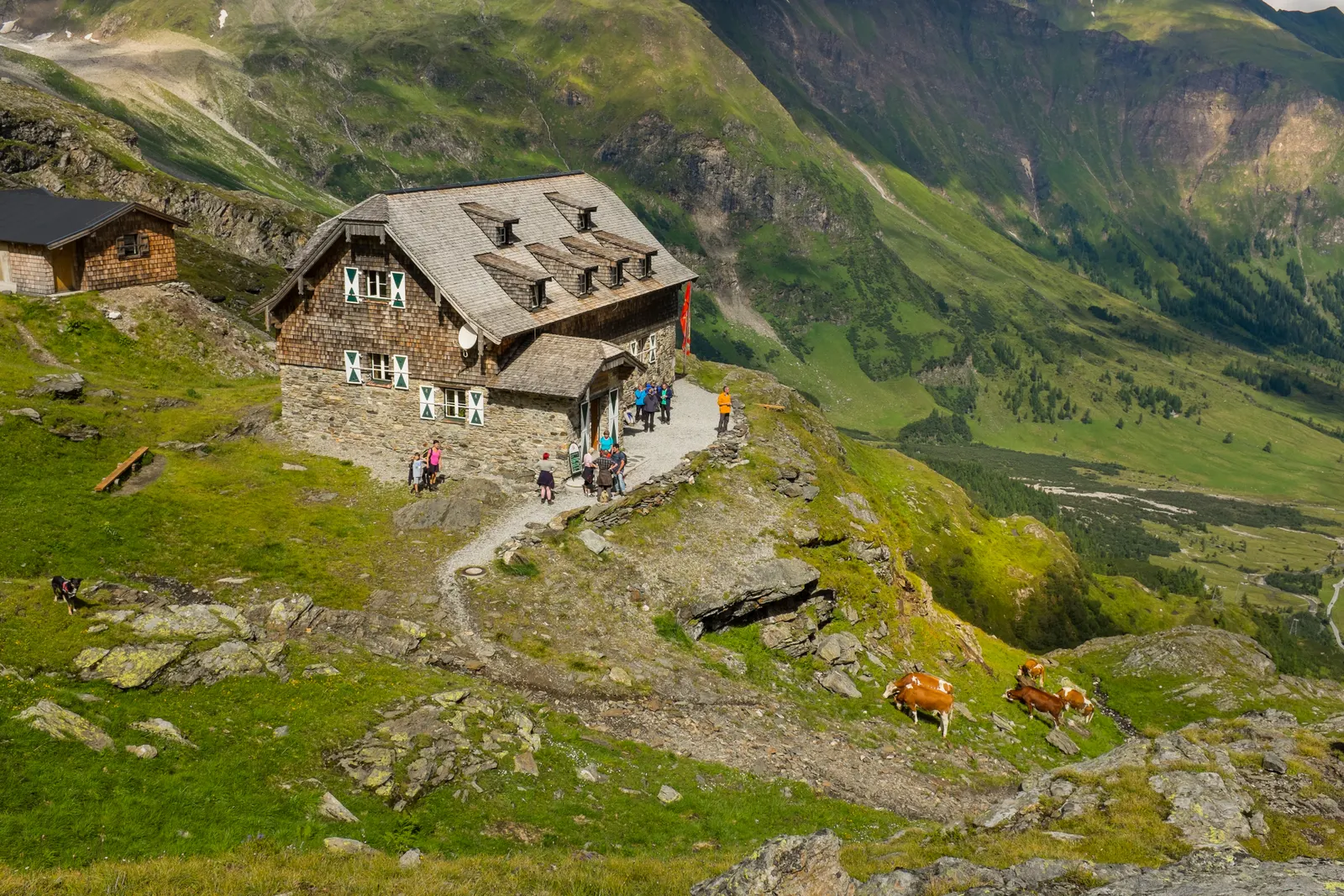 Naturfreunde Schutzhaus Neubau in Rauris, Salzburg