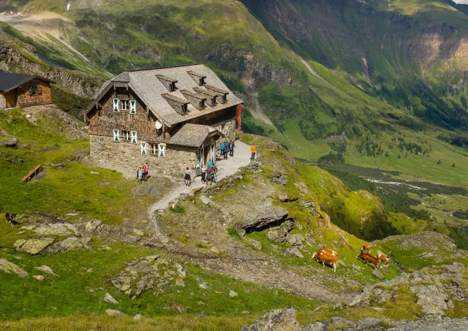 Naturfreunde Schutzhaus Neubau in Rauris, Salzburg