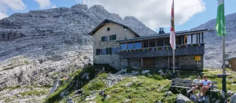 Von-Schmidt-Zabierow-HÜtte in Lofer