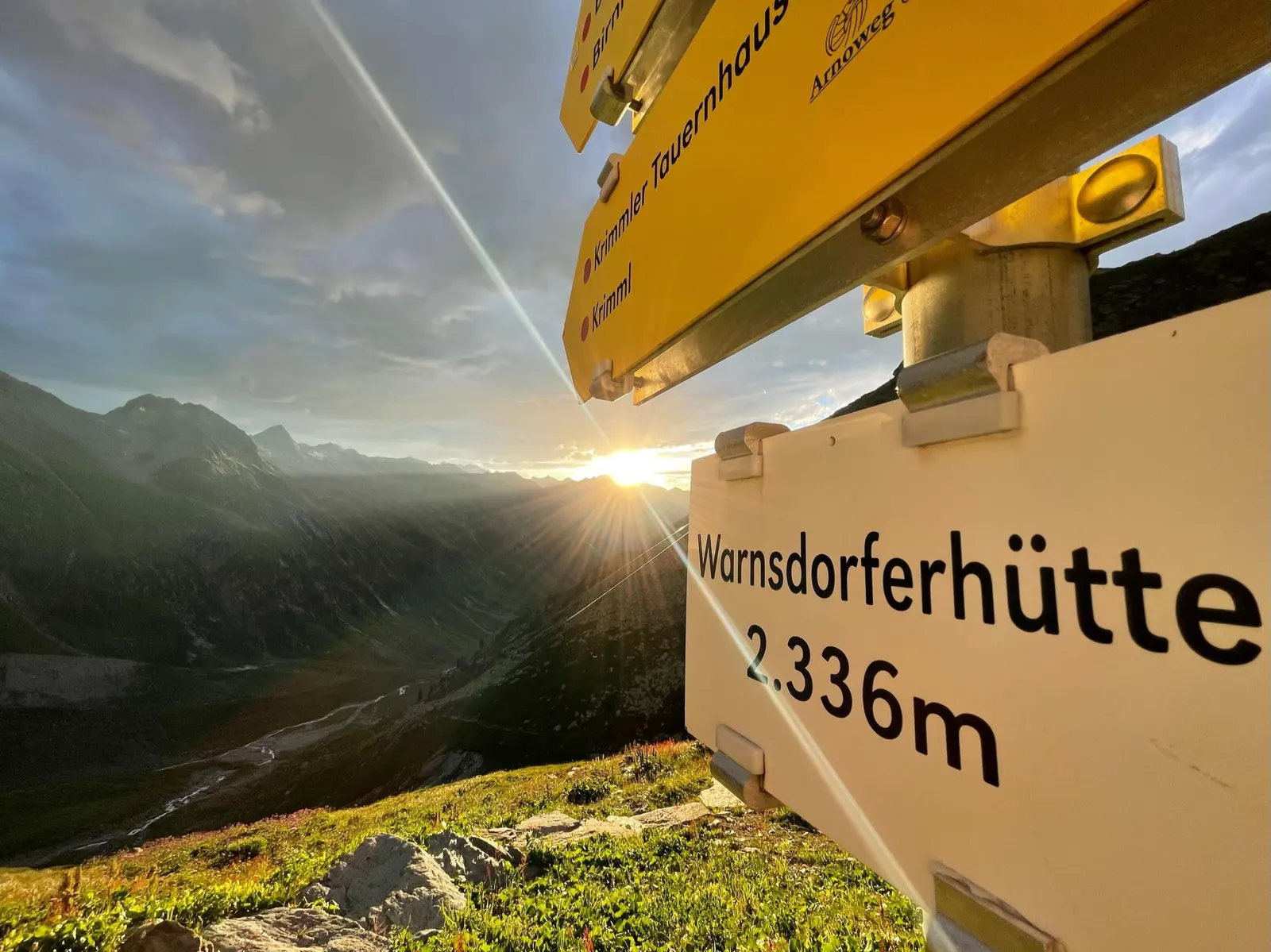 Warnsdorfer Hütte in Krimml, Salzburg