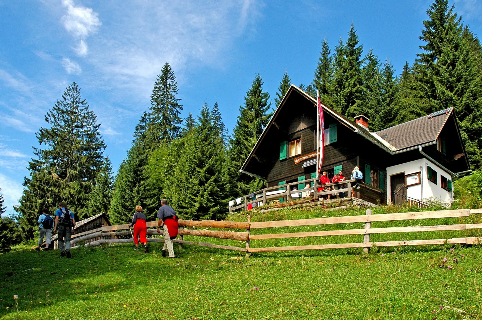 Bergbauern - Lackneralmhütte in Palfau, Steiermark