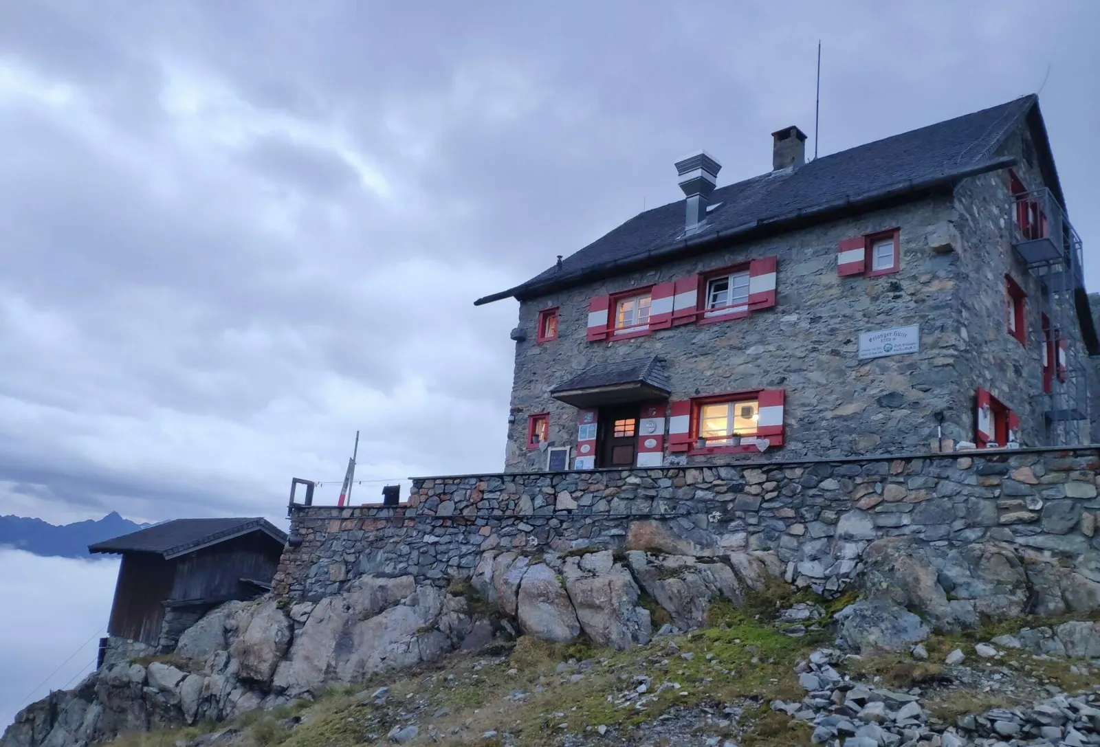 Erlanger Hütte in Umhausen, Tirol