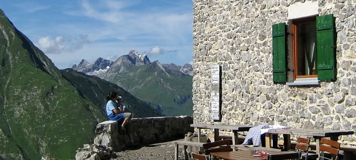 Frederic-Simms-Hütte in Bach, Tirol
