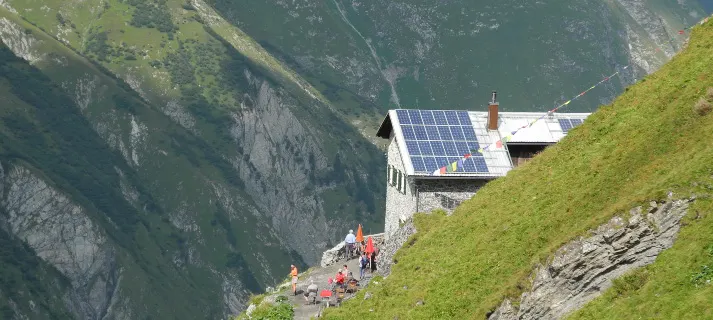 Frederic-Simms-Hütte in Bach, Tirol