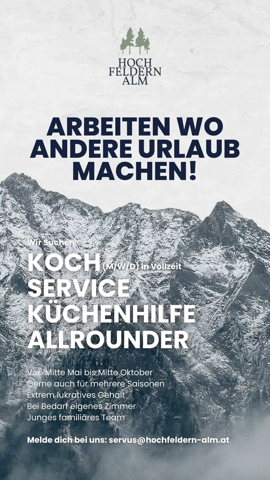 Hochfeldern Alm in Mieming, Tirol