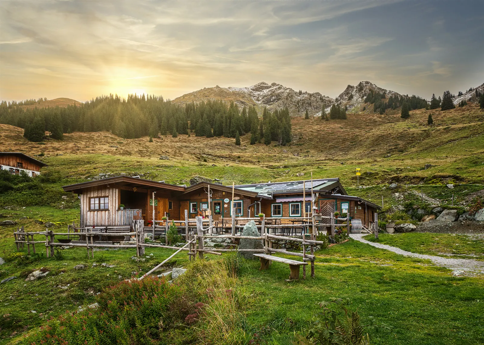 Hochwildalm in Aurach bei Kitzbühel, Tirol