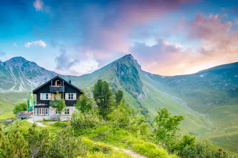 Landsberger Hütte in Tannheim