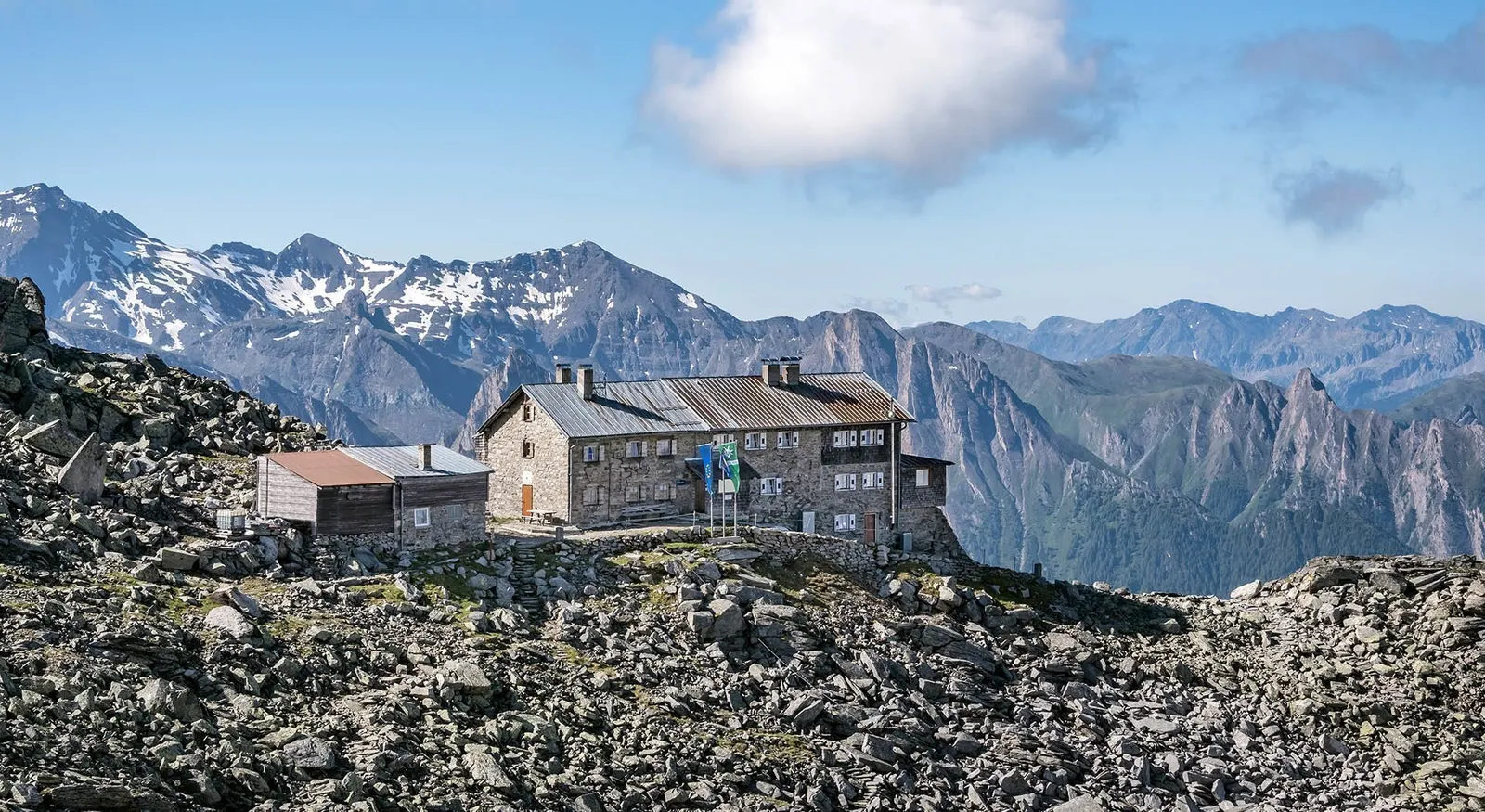 Landshuter-Europa-Hütte in St. Jakob/Pfitsch, Tirol