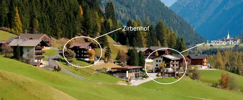 Lärchenhof & Zirbenhof in St. Jakob in Defereggen