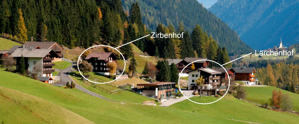 Lärchenhof & Zirbenhof in St. Jakob in Defereggen, Tirol