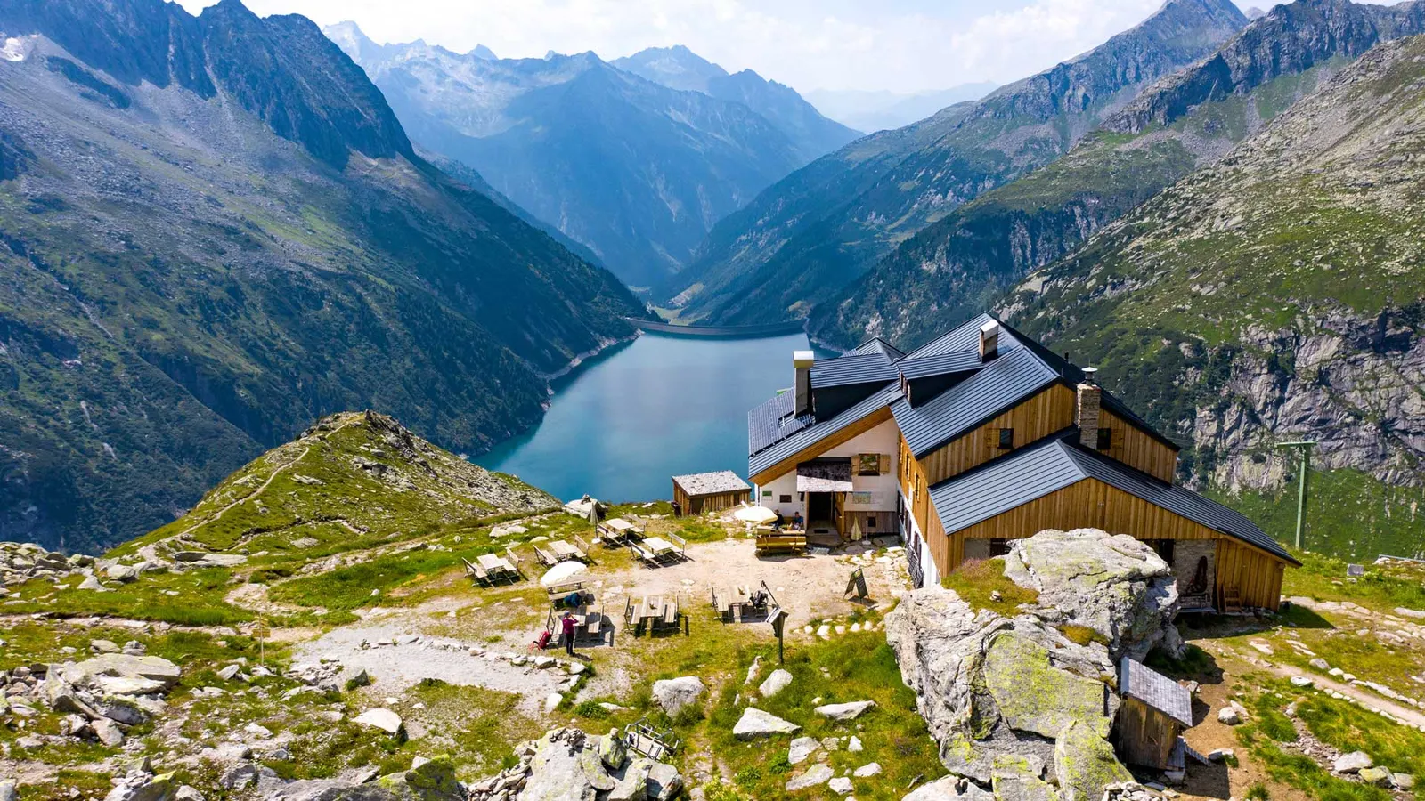 Plauener Hütte in Brandberg, Tirol