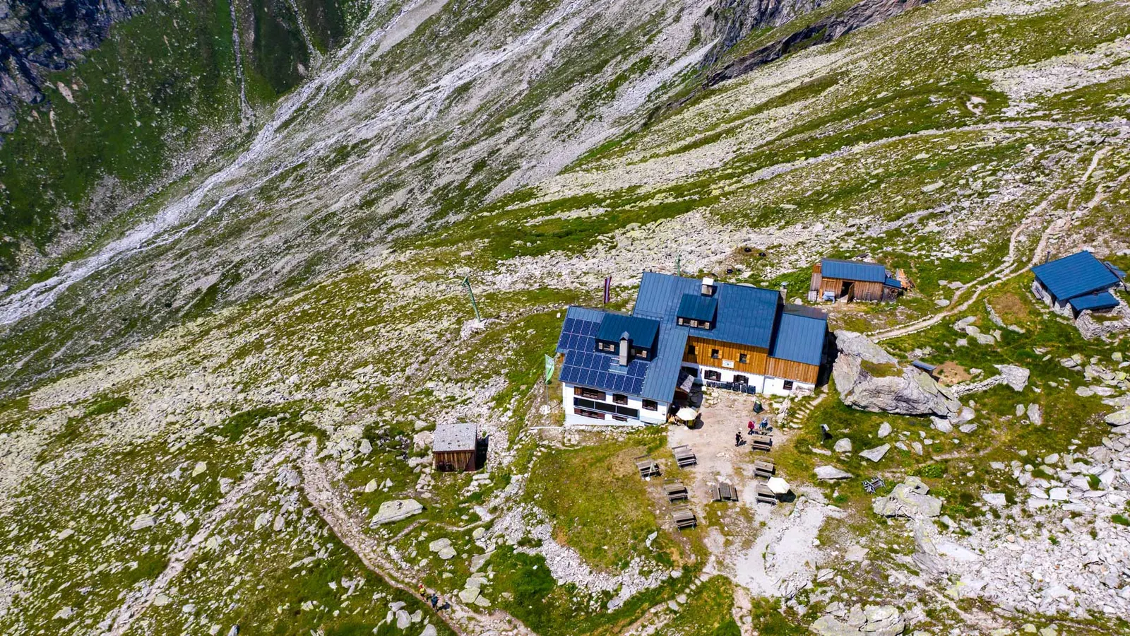 Plauener Hütte in Brandberg, Tirol