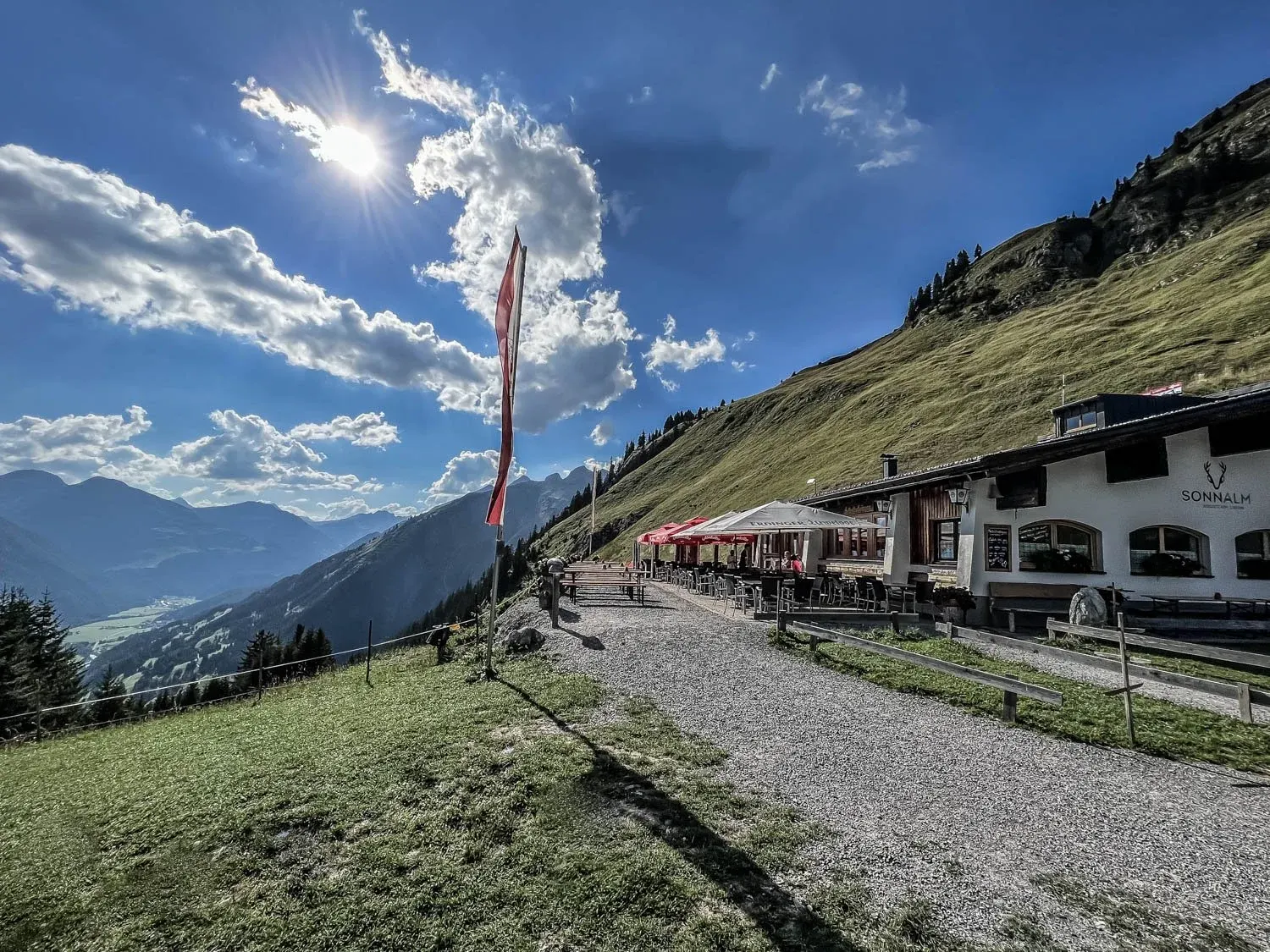 Sonnalm Lechtal in Bach, Tirol