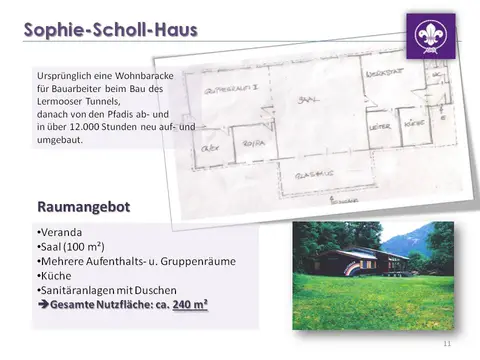 Sophie-Scholl-Haus (Pfadi Au) in Landeck
