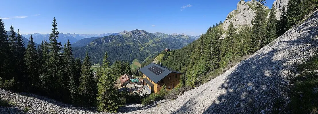 Tannheimer Hütte in Nesselwängle, Tirol
