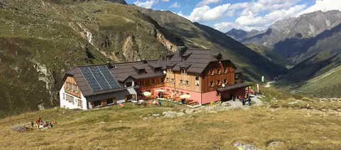 Taschachhaus in St. Leonhard im Pitztal