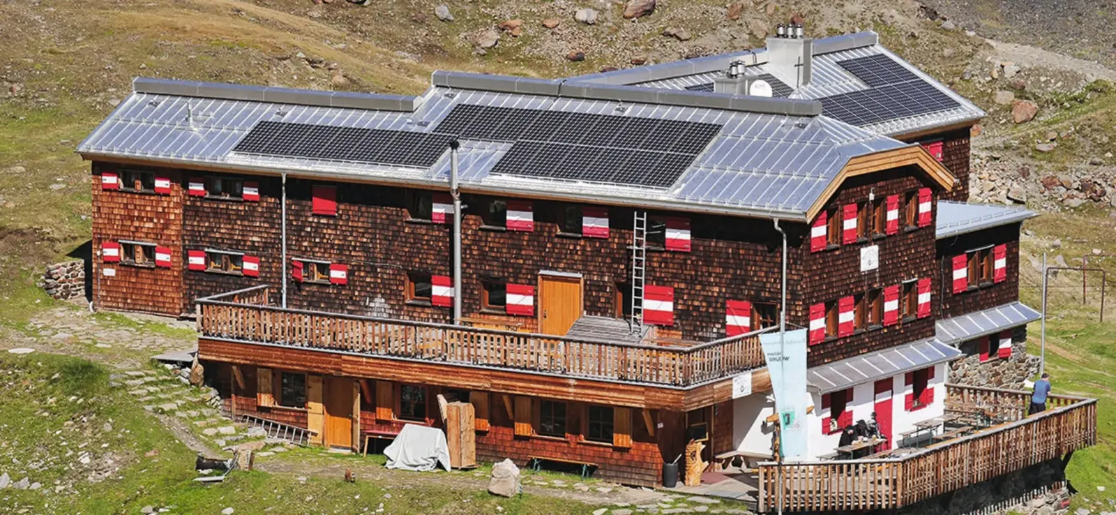 Vernagthütte in Sölden, Tirol
