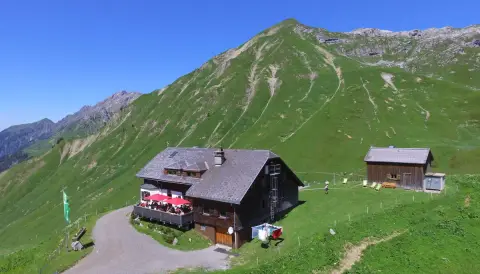 Biberacher Hütte in Sonntag
