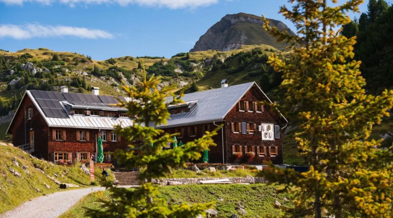 Freiburger Hütte in Dalaas, Vorarlberg