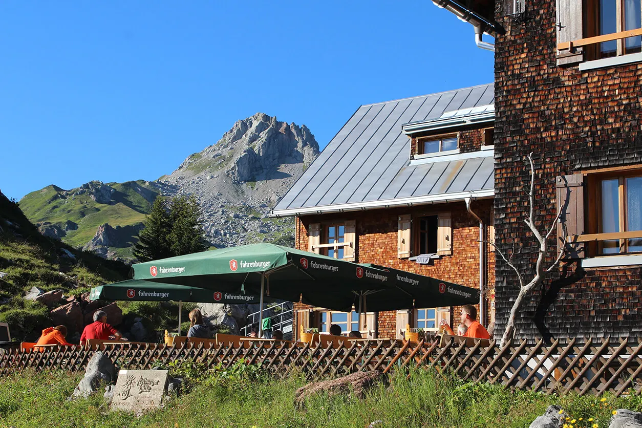 Freiburger Hütte in Dalaas, Vorarlberg