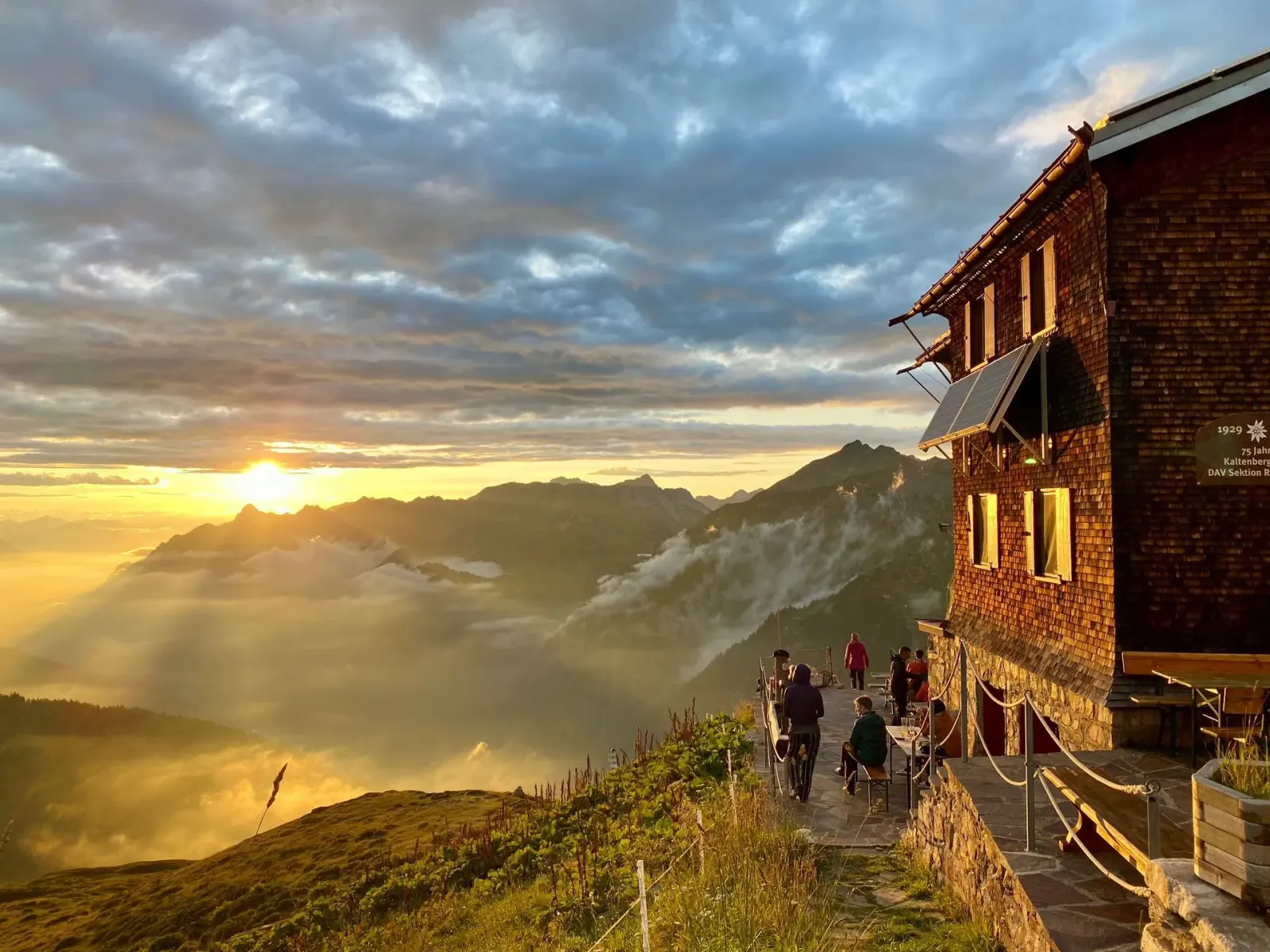 Kaltenberghütte in Stuben am Arlberg, Vorarlberg
