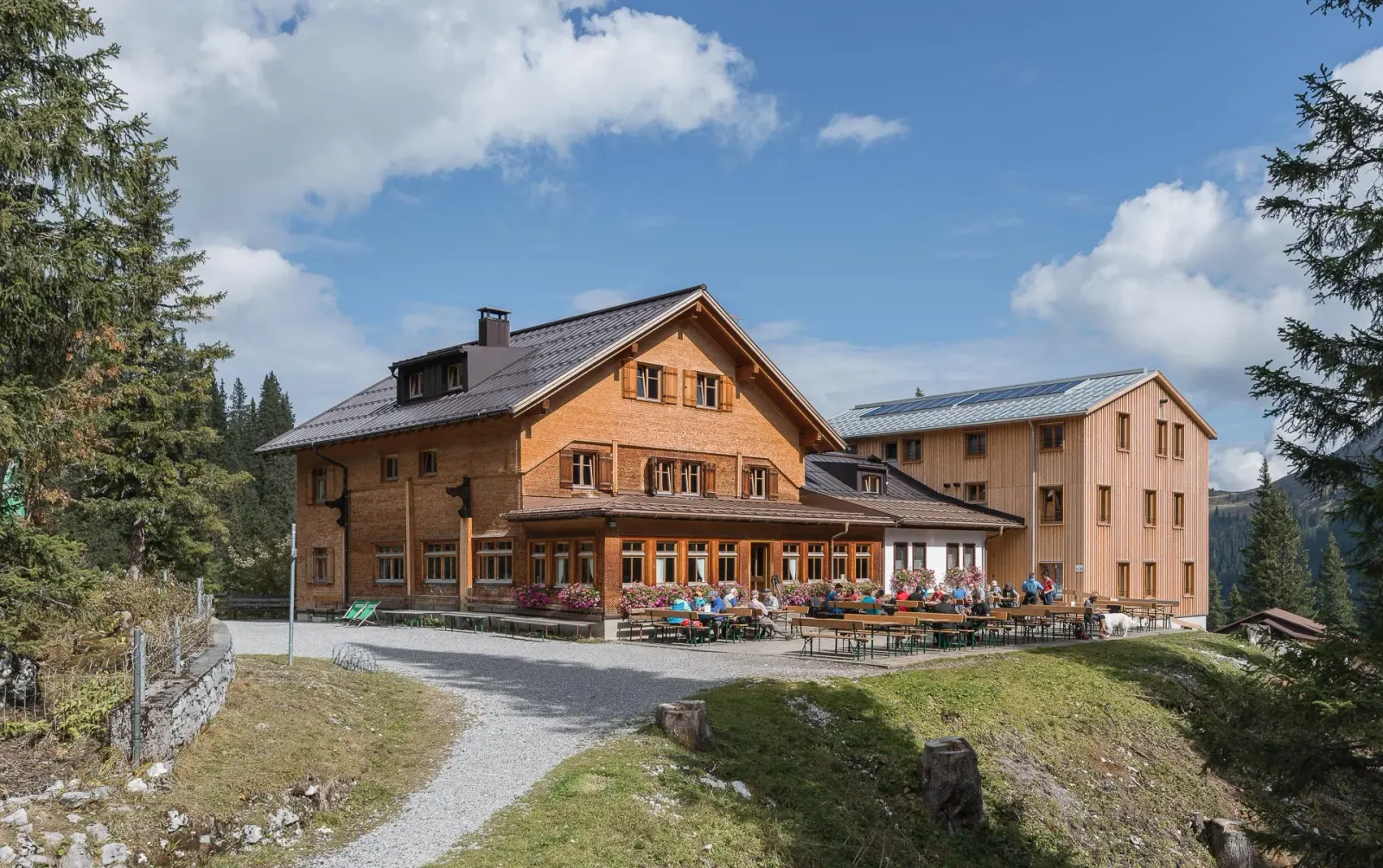 Lindauer Hütte in Tschagguns, Vorarlberg