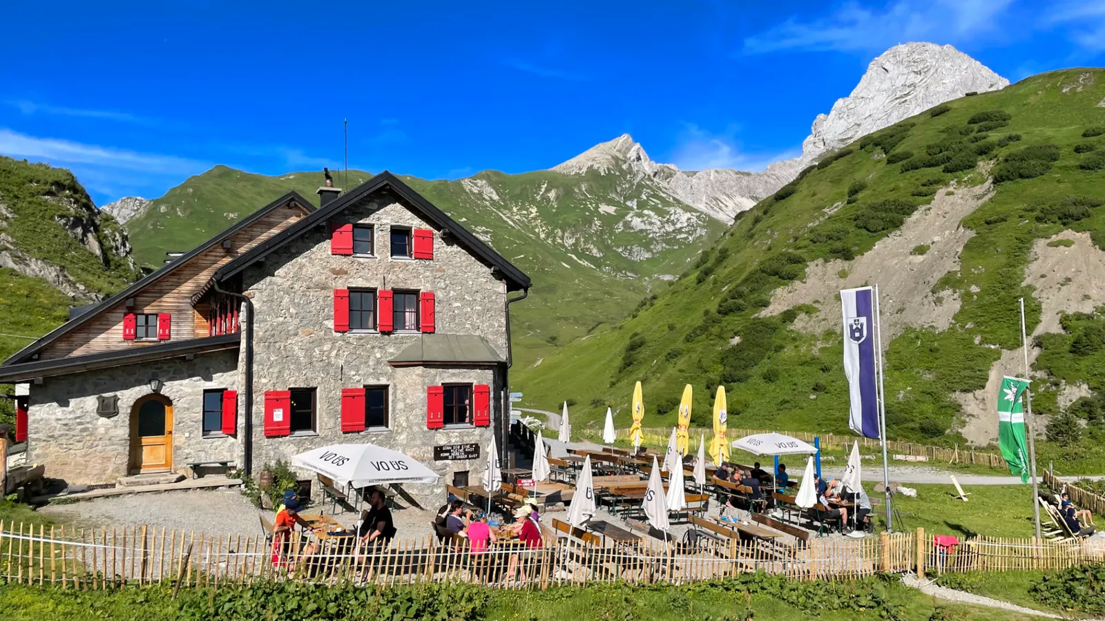 Ravensburger Hütte in Dalaas, Vorarlberg