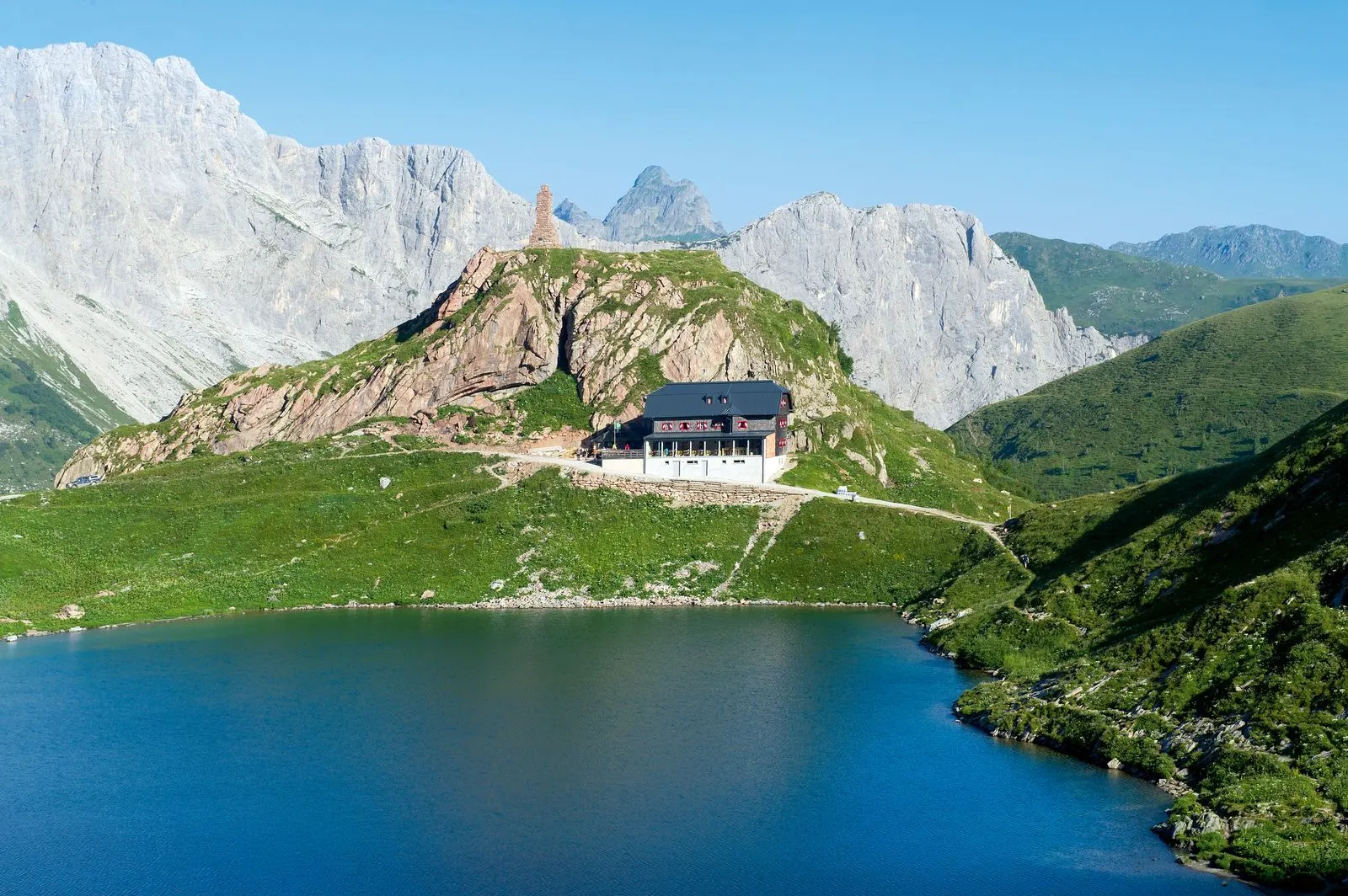 Wolayersee-Hütte in St. Lorenzen im Lesachtal, Kärnten