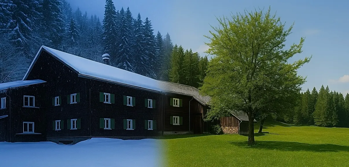 Vorderbodenhütte in Mittelberg, Vorarlberg