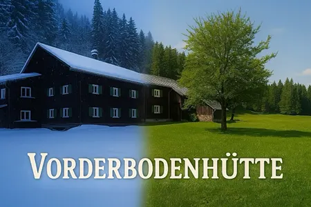 Vorderbodenhütte in Mittelberg, Vorarlberg