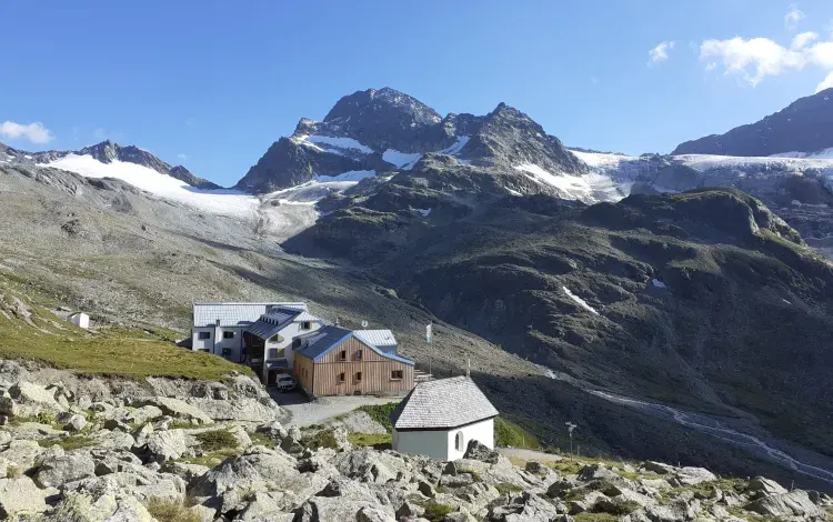 Wiesbadener Hütte in Partenen, Vorarlberg