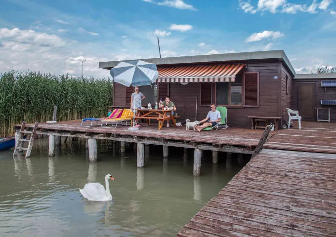 Eisenstädter Seehütte in Rust, Burgenland