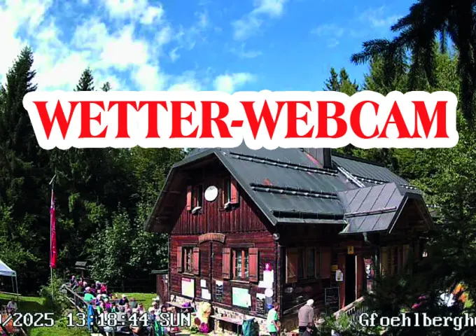 Gföhlberghütte in Hainfeld, Niederösterreich