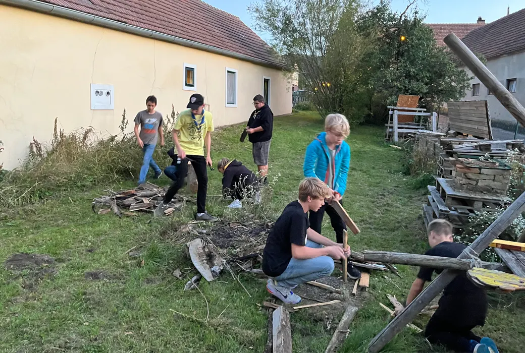 Pfadfinderheim in Judenau-Baumgarten, Niederösterreich