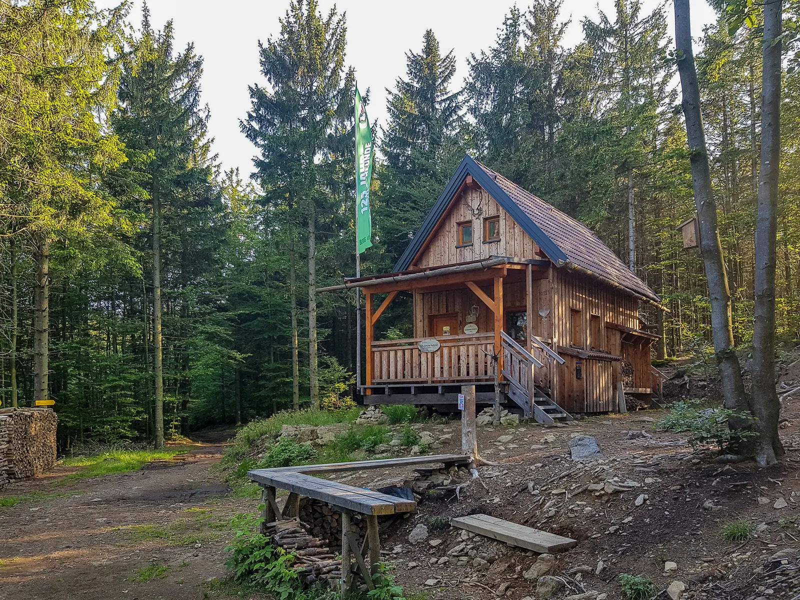 Schutzhütte Peilstein in Laimbach am Ostrong, Niederösterreich