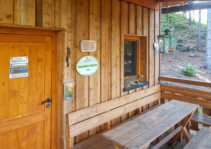 Schutzhütte Peilstein in Laimbach am Ostrong, Niederösterreich