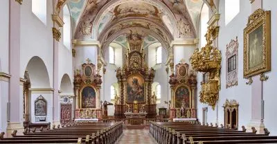 Gästehaus der Augustiner-Chorherren Stift Reichersberg in Reichersberg am Inn, Oberösterreich