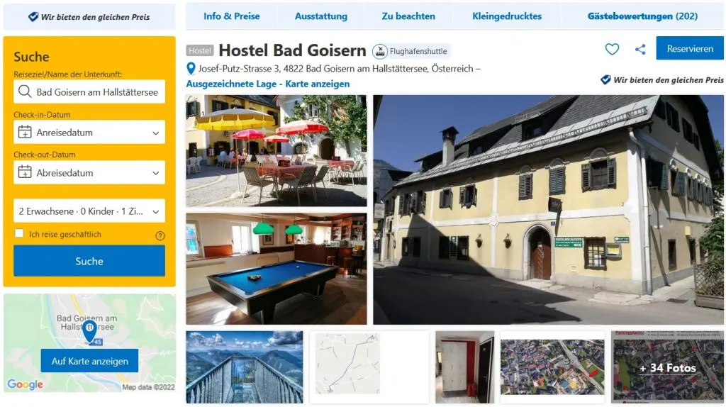 Hostel Bad Goisern in Bad Goisern am Hallstättersee, Oberösterreich