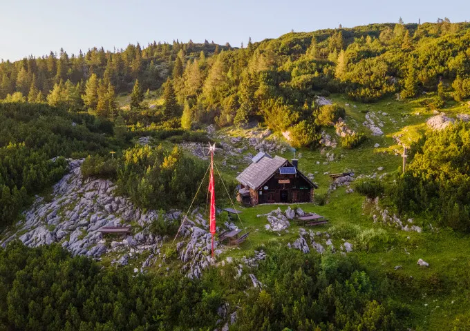 Sarsteinhütte in Obertraun, Oberösterreich
